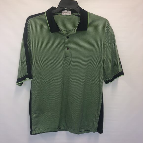 Archipelago Cotton XXL Short Sleeve Striped Polo - Picture 1 of 6